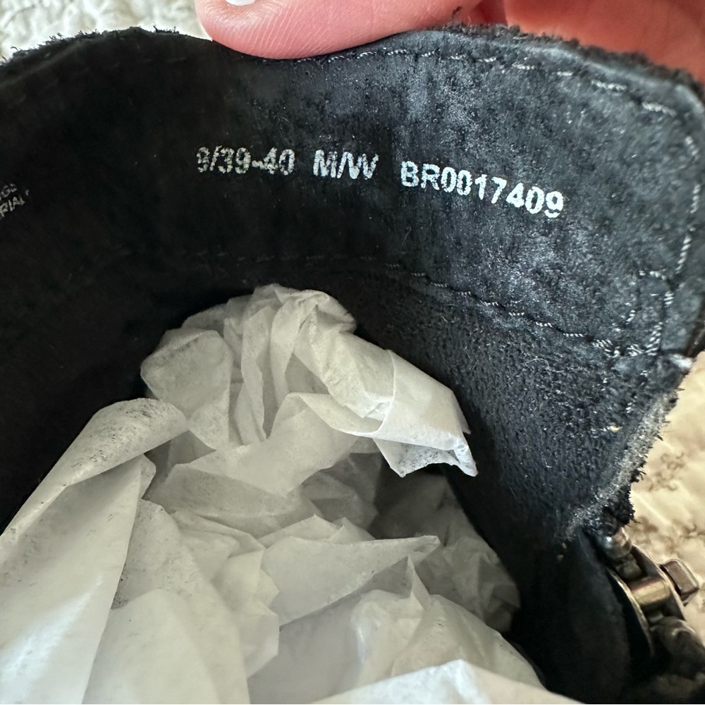 Born Black Ankle Boots - Picture 8 of 15